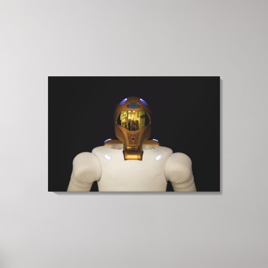Robonaut 2, een handige, humanoïde astronaut hel canvas afdruk (Voorkant)