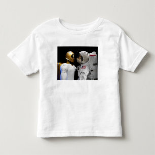 Robonaut 2, een handige, humanoïde astronaut hel  kinder shirts