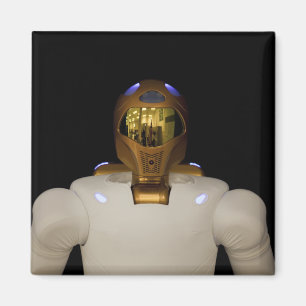 Robonaut 2, een handige, humanoïde astronaut hel magneet