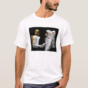 Robonaut 2, een handige, humanoïde astronaut hel t-shirt