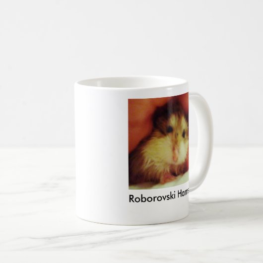 Roborovski Hamsters Home mok (Voorkant rechts)