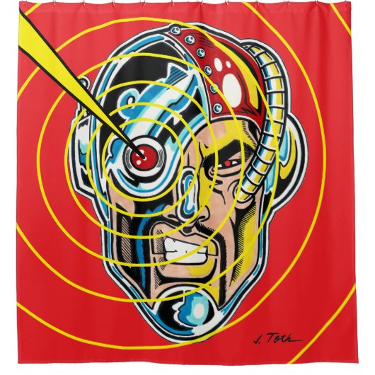 RoboStud™ Douchegordijn (Voorkant)