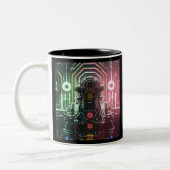 Robot 1 black tasse à deux tons (Gauche)
