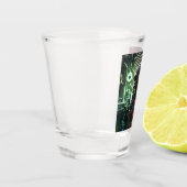 Robot 1 borrelglas shot glas (Links)