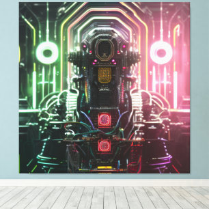 Robot 1 canvasafdruk canvas afdruk
