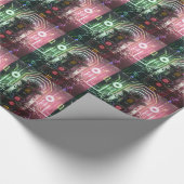 Robot 1 glanzend inpakpapier (Hoek)