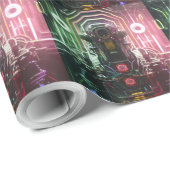 Robot 1 glanzend inpakpapier (Rol Hoek)