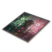 Robot 1 grande carreaux de céramique (Côté)