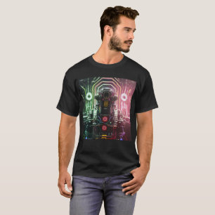Robot 1 homme noir T-shirt