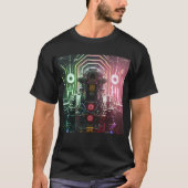 Robot 1 homme noir T-shirt (Devant)