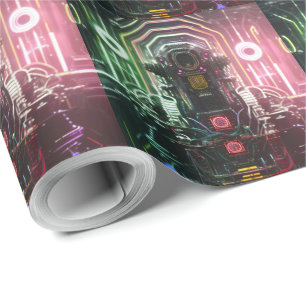 Robot 1 mat inpakpapier