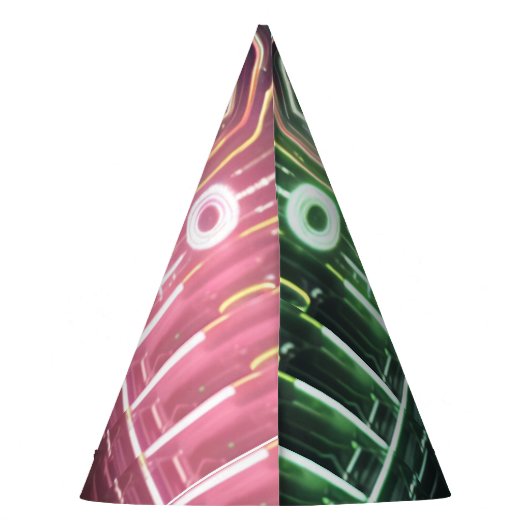 Robot 1 party petten feesthoedjes (Achterkant)