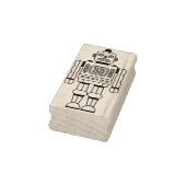 Robot 200423(01) 	rubberstempel (Stempel)