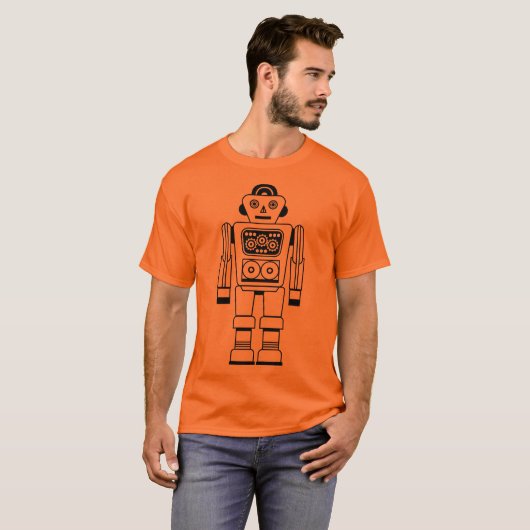 Robot 200423(02) t-shirt (Voorkant volledig)