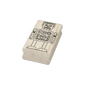 Robot 200423(03) 	rubberstempel (Stempel)