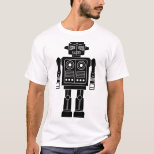 Robot 270620/010 - T-shirt noir et blanc