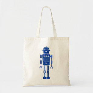 Robot 270620/011 - Sac fourre-tout bleu et blanc d