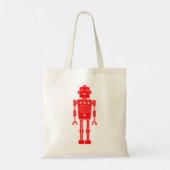 Robot 270620/011 - Sac fourre-tout rouge et blanc (Dos)