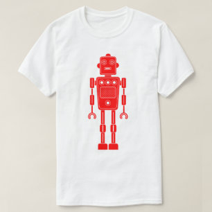 Robot 270620/011 - T-shirt rouge et blanc