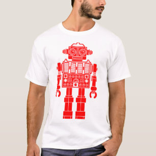 Robot 270620/08 - T-shirt rouge et blanc