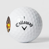 Robot 2 Callaway Warbird balles de golf 12 pk (Logo)