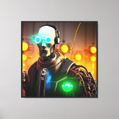 Robot 2 canvas print (Voorkant)