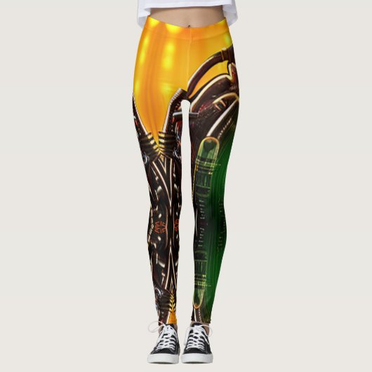 Robot 2 leggings (Voorkant)