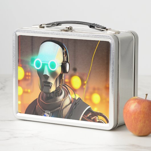 Robot 2 roestvrij lunchbox (In situ)