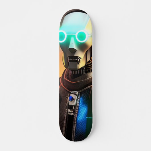 Robot 2-skateboard skateboard (Voorkant)