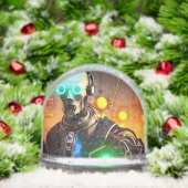 Robot 2 snow globe (Noël)