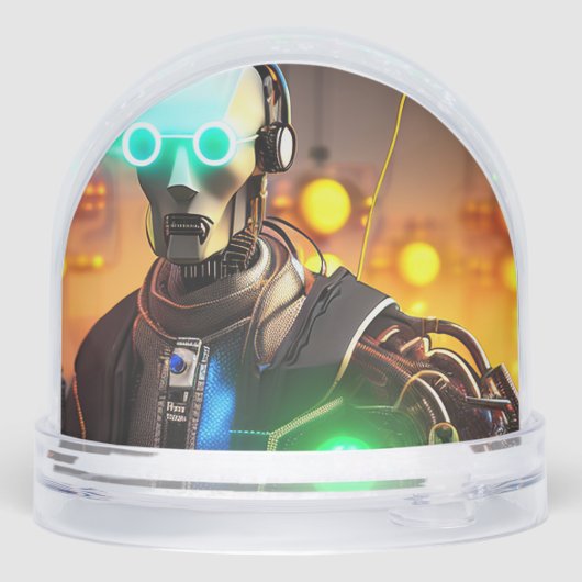 Robot 2 snow globe (Arrière)