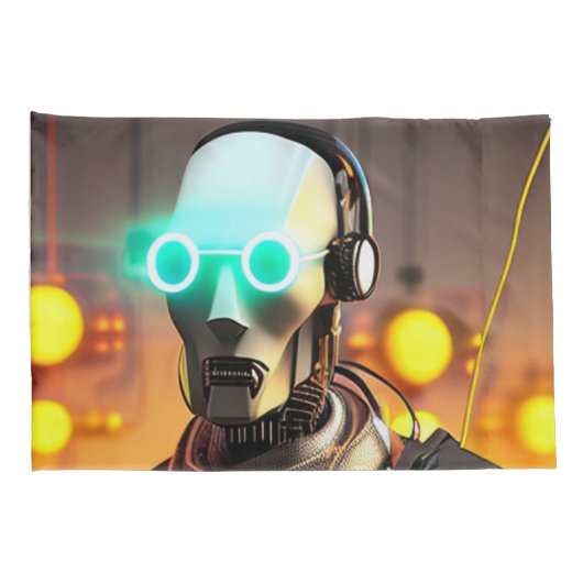 Robot 2 standaard kussenslopen 2-zijdig paar (Achterkant-Rechts)