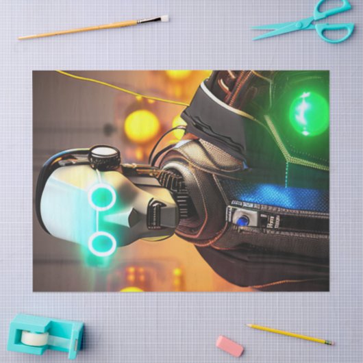 Robot 2 tissuepapier (Craft)