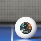 Robot 3 3-sterren ping pong bal pingpongballen (Net)