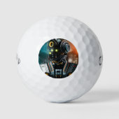 Robot 3 Callaway Warbird balles de golf 3 pk (Devant)