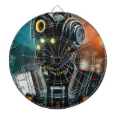 Robot 3 dartboard dartbord (Voorkant)