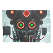 Robot 3 grijs standaard kussensloop (Voorkant)