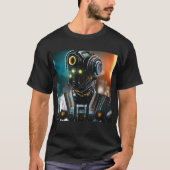 Robot 3 hommes noir T-shirt (Devant)
