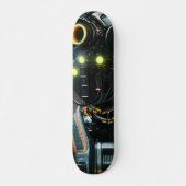 Robot 3-skateboard skateboard (Voorkant)