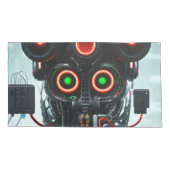 Robot 3 taies d'oreillers king 2 faces paire (Dos-gauche)