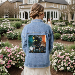Robot 3 vrouwen denim jas jacket