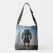 Robot 4 crossbody tas (Voorkant)