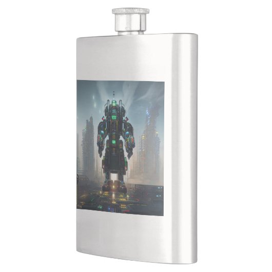 Robot 4 fiole en acier inoxydable (Gauche)