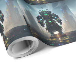 Robot 4 mat inpakpapier