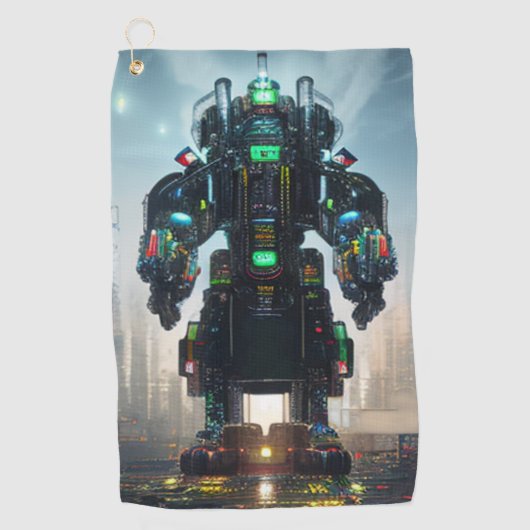 Robot 4 serviette de golf (Devant)