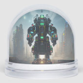 Robot 4 snow globe (Avant)