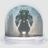 Robot 4 snow globe (Arrière)