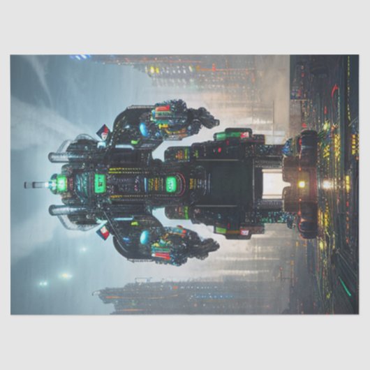 Robot 4 tissuepapier (Voorkant)