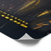 Robot 4 waarde matte poster (Hoek)