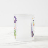 Robot 4e verjaardag Tshirts en geschenken Matglas Koffiemok (Center)